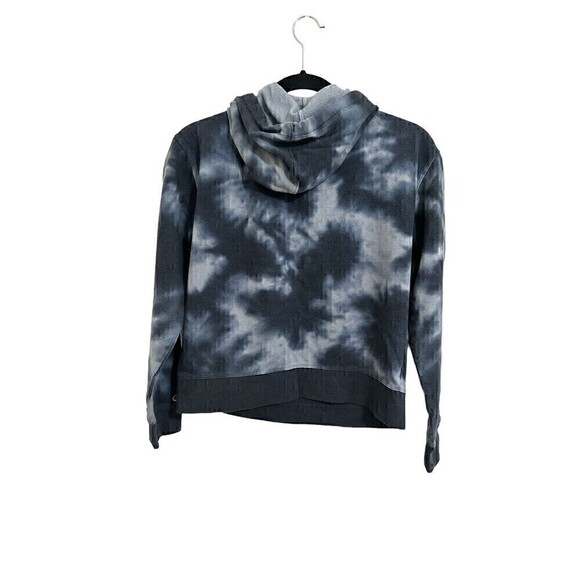 Champion Sweater Womens Size Small Hooded Long Sleeve Multicolor Tie Dye Hoodie - Picture 2 of 5